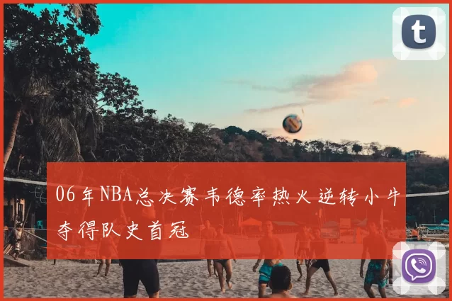 06年NBA总决赛韦德率热火逆转小牛夺得队史首冠