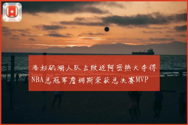 洛杉矶湖人队击败迈阿密热火夺得NBA总冠军詹姆斯荣获总决赛MVP