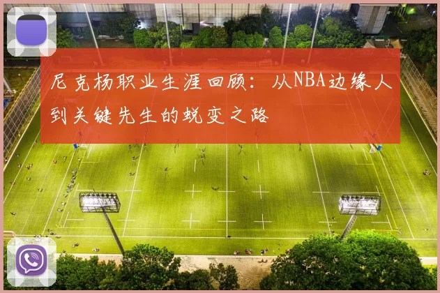 尼克杨职业生涯回顾：从NBA边缘人到关键先生的蜕变之路