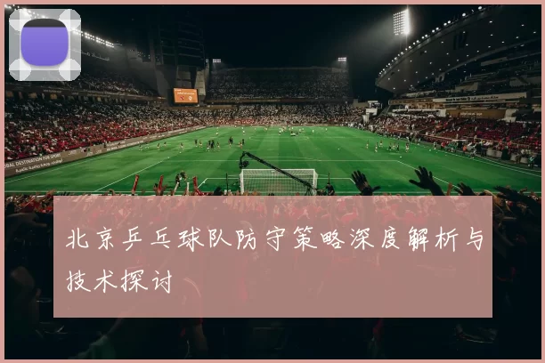 北京乒乓球队防守策略深度解析与技术探讨